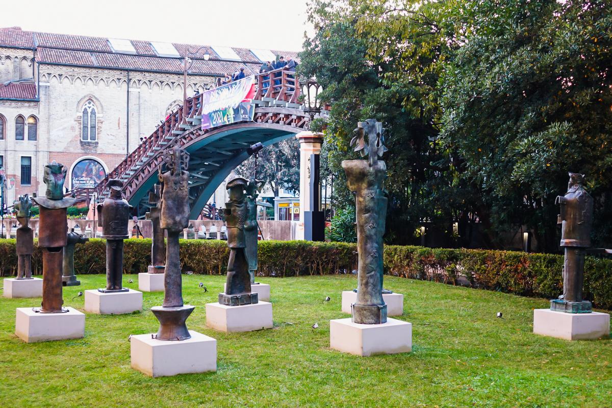 Il giardino sul Canal Grande di Palazzo Franchetti