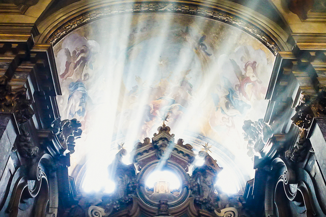 La chiesa di Santa Maria di Nazareth, detta dei Carmelitani Scalzi